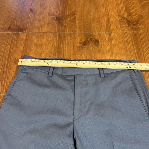 Louis Raphael Luxe Pants Mens 36x30 Wool Blend Slim Fit Dress Trousers Classic - Picture 7 of 11